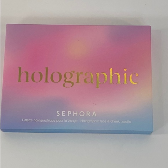 Sephora Holographic Face & Cheek Palette, New - Picture 4 of 7